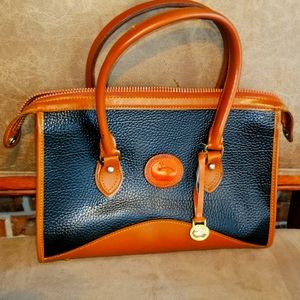 Rare Dooney & Burke all Weather Leather Satchel